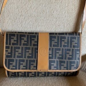 Signature Vintage Fendi crossbody bag!